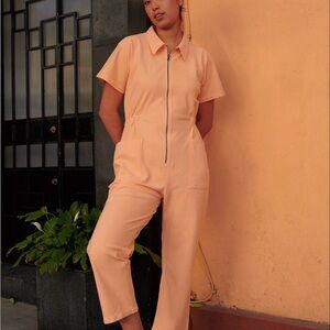Noble Utility Jumpsuit Papaya - Small